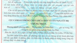 Kiểm định phòng cháy chữa cháy là gì? Các thủ tục cần thiết để được xét duyệt kiểm định phòng cháy?